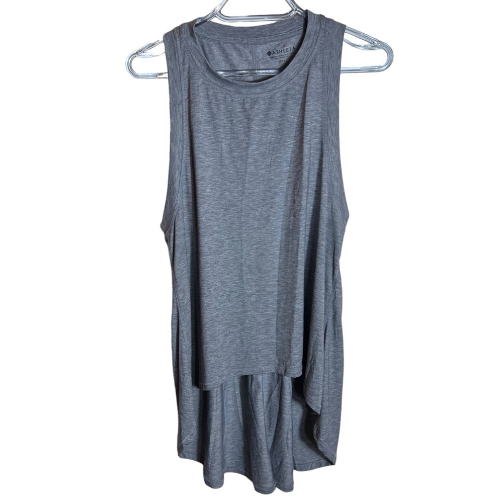 Athleta Essence Relaxed High Low Tank, XXS